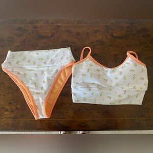 LainSnow - bikini - Marigold - small top - XS bottom